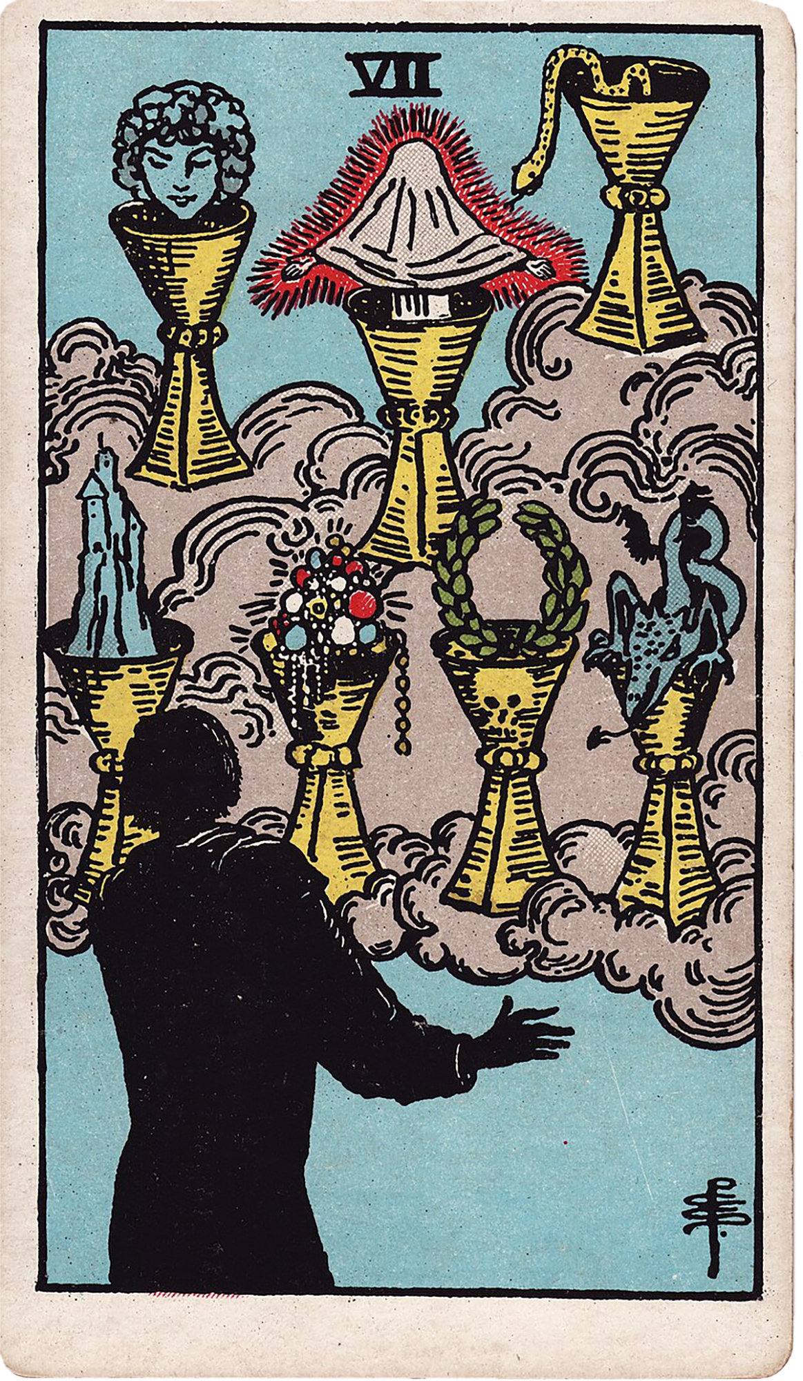 7 of Cups Tarot card